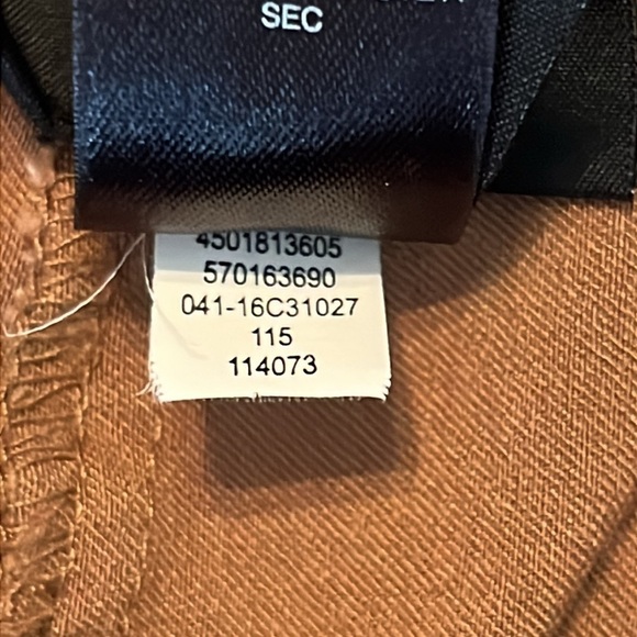 Chico's So Slimming Brigitte Ankle Pants in Dark Butterscotch Size 8 - Picture 12 of 13